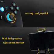 CX-X1  2.4GHz + Bluetooth 4.0 Wireless Game Controller Handle For Android / iOS / PC / PS3 Handle + Bracket (Blue) Eurekaonline