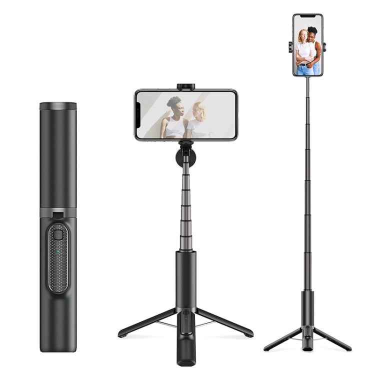 CYKE N-MY Integrated Tripod Bluetooth Live Selfie Stick(Black) Eurekaonline