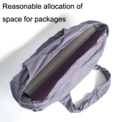 Canvas Breathable Yoga Bag Duffel Bag Fitness Clothing Travel Bag(Gray) Eurekaonline