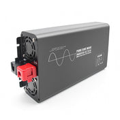 Car 1000W 12V to 110V Pure Sine Wave Power Inverter, US Plug Eurekaonline