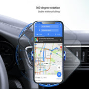 Car Air Outlet Induction Gravity Phone Wireless Charging Holder(Blue) Eurekaonline