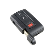 Car Key Shell Remote Control Case with Small Key for Toyota Prius 3-button Eurekaonline