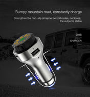 Car MP3 Player Car FM Transmitter Bluetooth 4.2 TF Card/U Disk AUX Eurekaonline