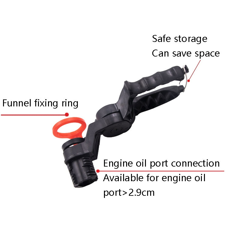 Car Plus Oil Funnel Tool Oil Filling Machine, Specification: A Version Eurekaonline