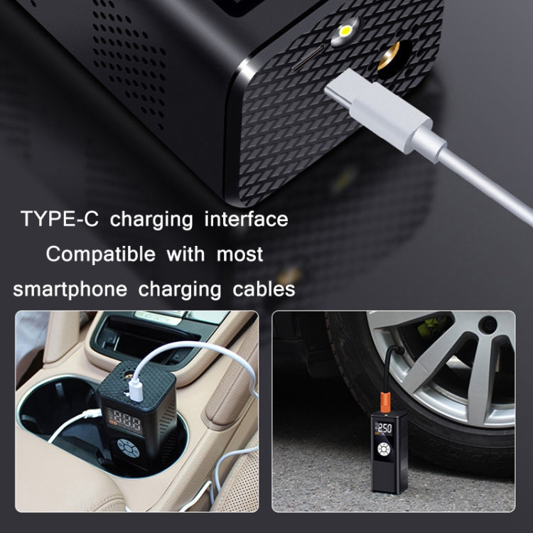 Car Portable Digital Display Electric Air Pump, Specification: L2775 Wired Version Eurekaonline