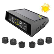 Car Solar Wireless Tire Pressure Monitoring System TPMS 6 External Sensors for 6-wheel Truck Bus Eurekaonline