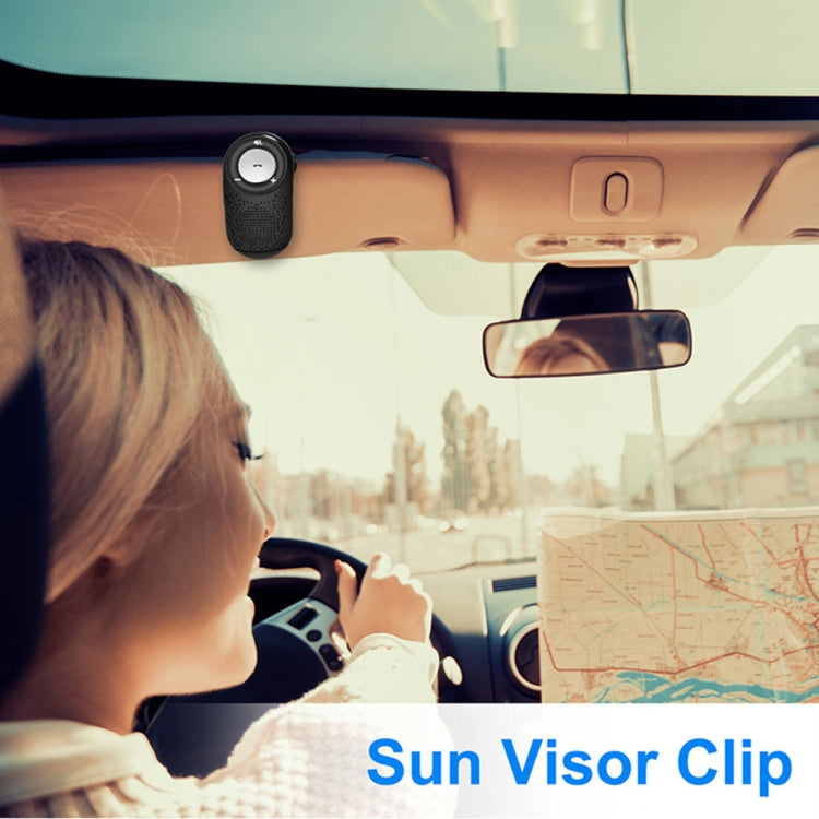 Car Sun Visor Bluetooth Music Receiver Support MP3 / Hands-free Eurekaonline