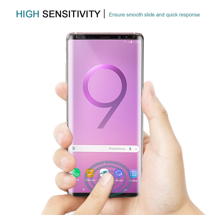 Case Friendly  Edge Glue Tempered Glass Film for Galaxy Note 9 Eurekaonline