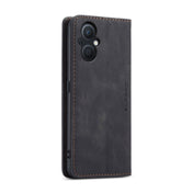 CaseMe 013 Multifunctional Horizontal Flip Leather Phone Case For OPPO Reno7 Z Global/Reno7 Lite Global/Reno8 Lite Global/F21 Pro 5G Global/Reno8 Z Global(Black) Eurekaonline