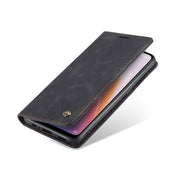 CaseMe 013 Multifunctional Horizontal Flip Leather Phone Case For OPPO Reno7 Z Global/Reno7 Lite Global/Reno8 Lite Global/F21 Pro 5G Global/Reno8 Z Global(Black) Eurekaonline