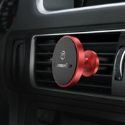 CaseMe Universal 360 Degree Rotation Magnetic Car Air Outlet Vent Mount Phone Holder, For iPhone, Galaxy, Sony, Lenovo, HTC, Huawei, and other Smartphones (Red) Eurekaonline