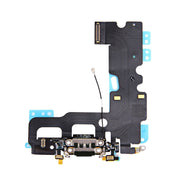 Charging Port + Audio Flex Cable for iPhone 7(Black) Eurekaonline