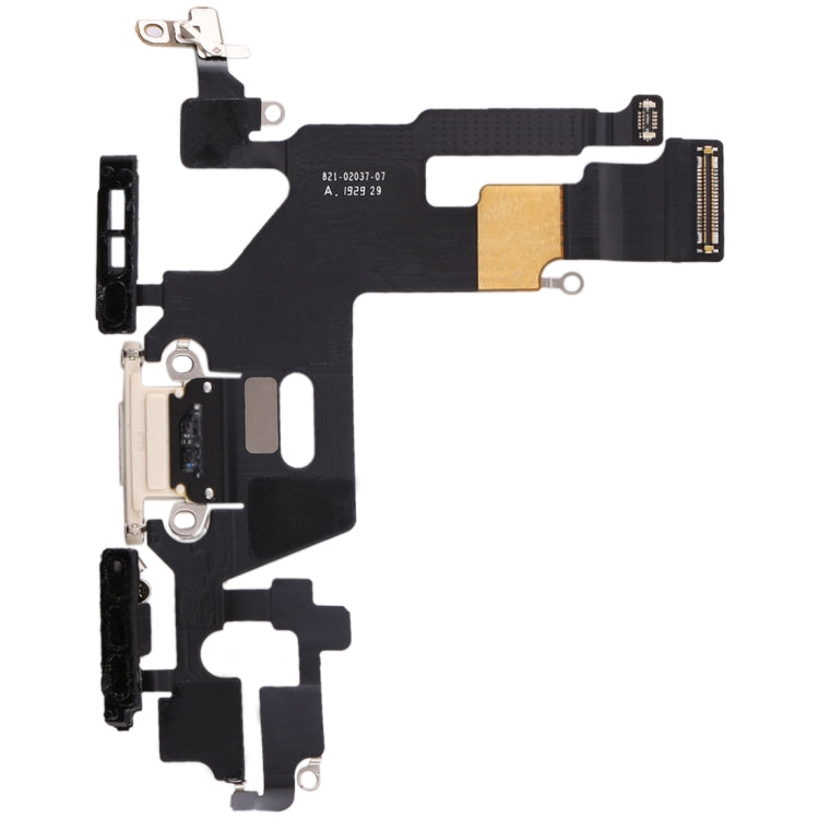 Charging Port Flex Cable for iPhone 11(White) Eurekaonline