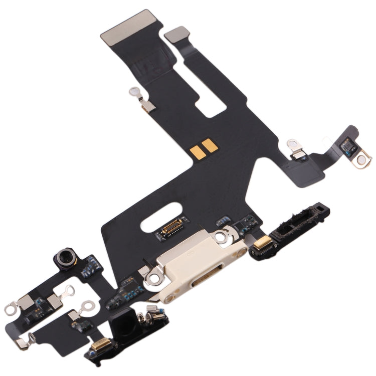 Charging Port Flex Cable for iPhone 11(White) Eurekaonline