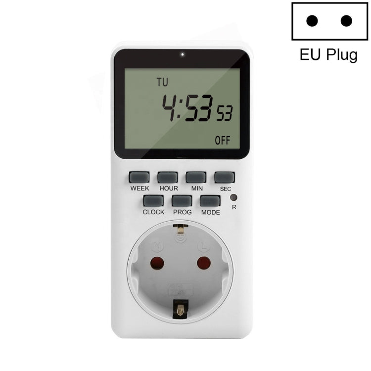 Charging Smart Switch Timing Socket(EU Plug -230V 50Hz 16A) Eurekaonline