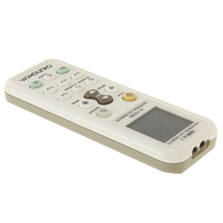 Chunghop K-1028E 1000 in 1 Universal A/C Remote Controller with Flashlight(White) Eurekaonline