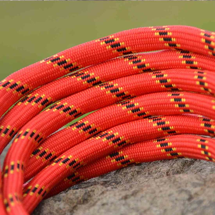 Climbing Auxiliary Rope Static Rope Safety Rescue Rope, Length: 15m Diameter: 10mm(Red) Eurekaonline