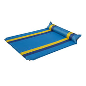 Color Matching Automatic Inflatable Outdoor Sports Double Camping Air Cushion, Size:190x130x3.5cm(Blue) Eurekaonline