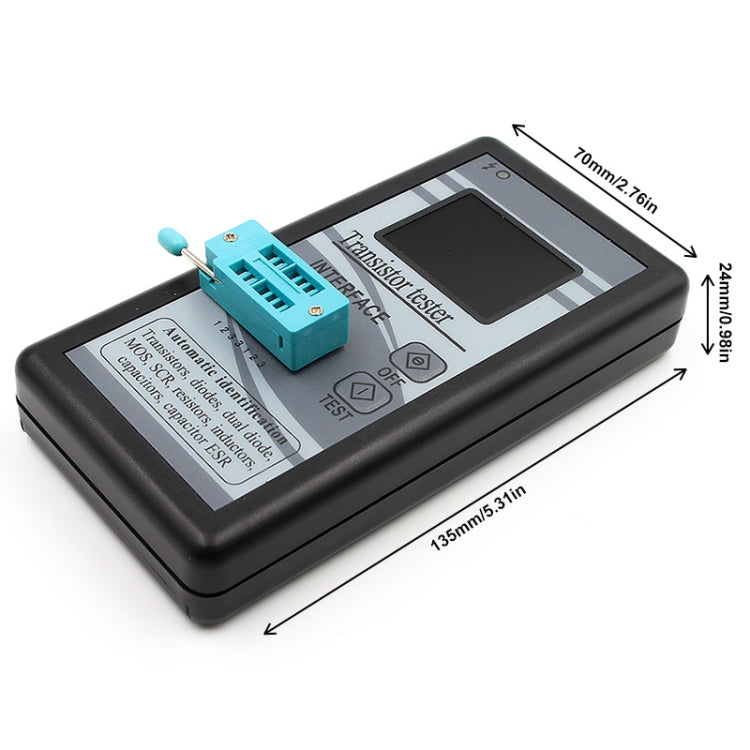 Color Screen Version Graphic Display M328 Transistor Tester Resistance  Meter Inductance Meter Capacitance Meter ESR Meter - Eurekaonline