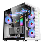 Computer CPU RGB luminous Radiator 8 Fans+Remote Control Eurekaonline