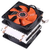 CoolAge AMD CPU Heatsink Hydraulic Bearing Cooling Fan Double Cooling Fan 3 Pin for Intel LGA775 115X AM2 AM3 AM4 FM1 FM2 1366 Eurekaonline