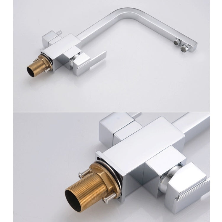 Copper Kitchen Sink Hot&Cold Water Purifier Faucet, Specification: Chrome Eurekaonline