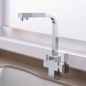 Copper Kitchen Sink Hot&Cold Water Purifier Faucet, Specification: Chrome Eurekaonline