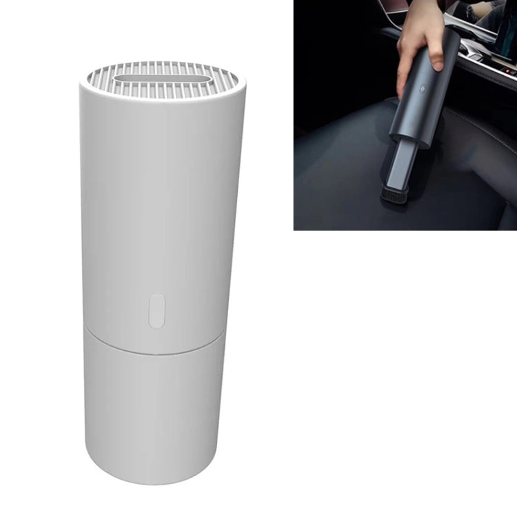 Creative Mini Handheld Portable Vacuum Cleaner USB Charging High Power Household Vacuum Cleaner(Pure White) Eurekaonline