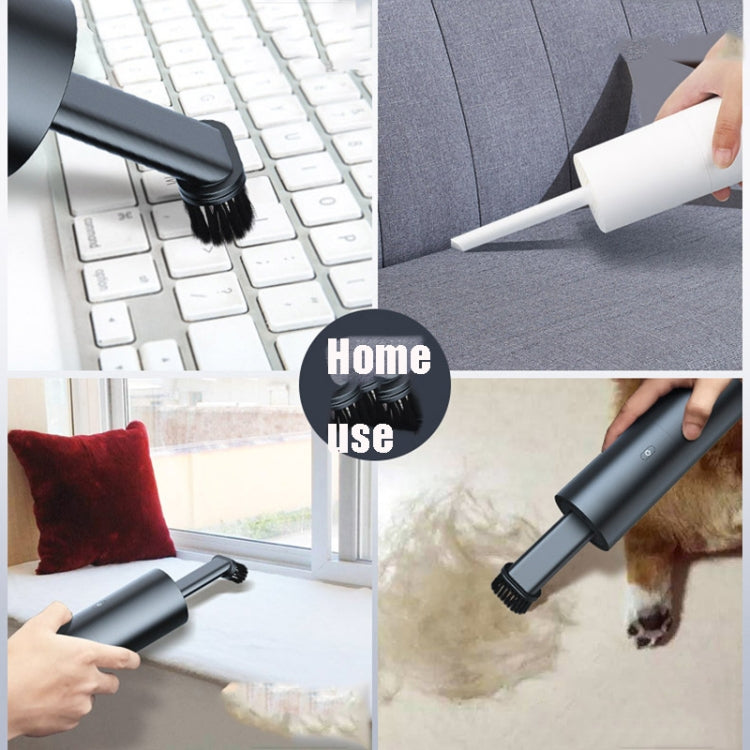 Creative Mini Handheld Portable Vacuum Cleaner USB Charging High Power Household Vacuum Cleaner(Space Gray) Eurekaonline