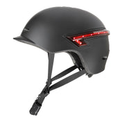 Cycling Helmet Ultralight Bicycle Helmet with Warning Light Remote Control(Black) Eurekaonline