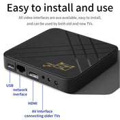 D9 PRO 2.4G/5G WIFI 4K HD Android TV Box, Memory:8GB+128GB(US Plug) Eurekaonline