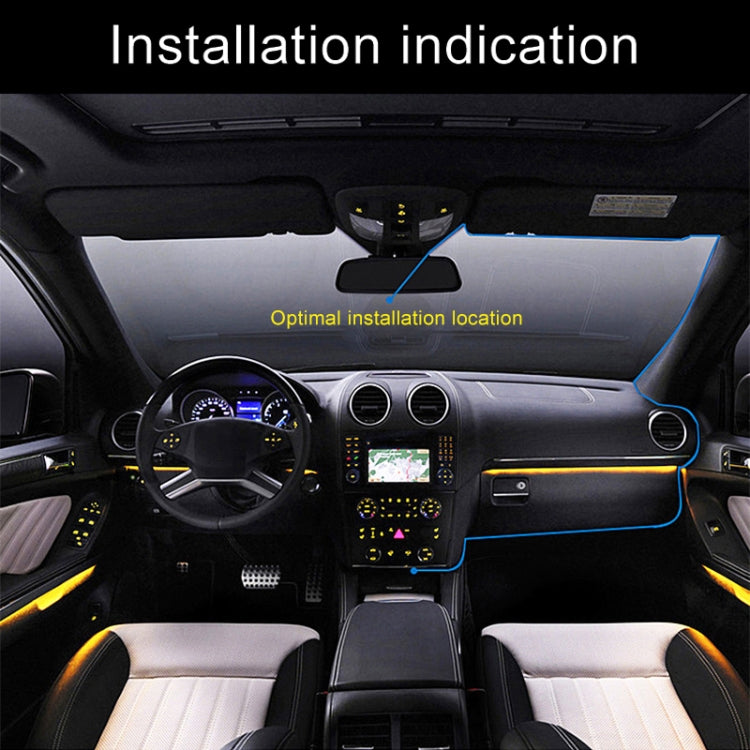 D903 3 inch Car Ultra HD Driving Recorder, Single Recording + GPS + WIFI + Gravity Parking Monitoring + Lane Deviation Warning Eurekaonline