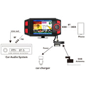 DAB-C8 Car DAB+ Digital Radio Receiver Color Screen Bluetooth Hands-free Eurekaonline