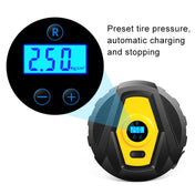 DC12V 120W Portable Multifunctional Round Car Air Pump with Digital Display Eurekaonline