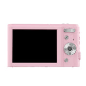 DC302 2.88 inch 44MP 16X Zoom 2.7K Full HD Digital Camera Children Card Camera, UK Plug (Pink) Eurekaonline