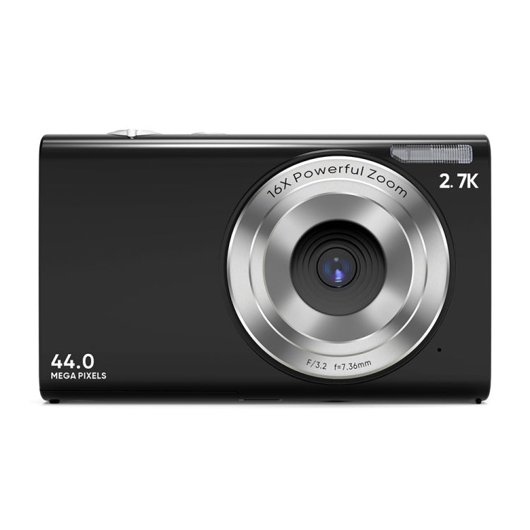DC402 2.4 inch 44MP 16X Zoom 1080P Full HD Digital Camera Children Card Camera, US Plug (Black) Eurekaonline