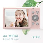 DC402 2.4 inch 44MP 16X Zoom 1080P Full HD Digital Camera Children Card Camera, US Plug (Black) Eurekaonline