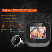 DD3S 2.4 inch Screen 0.3MP Security Camera Peephole Viewer Digital Peephole Door Bell, Eurekaonline