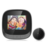 DD3S 2.4 inch Screen 0.3MP Security Camera Peephole Viewer Digital Peephole Door Bell, Eurekaonline