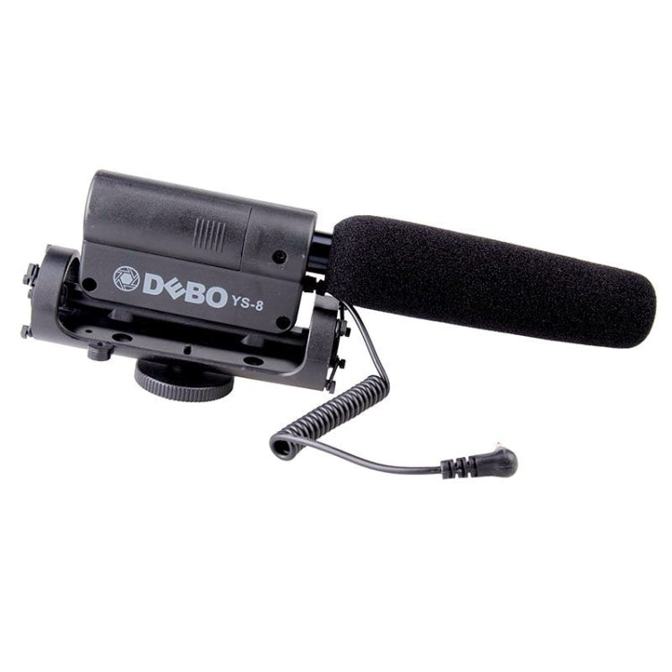 DEBO YS-8 Professional Photography Interview Dedicated Microphone for DSLR & DV Camcorder Eurekaonline