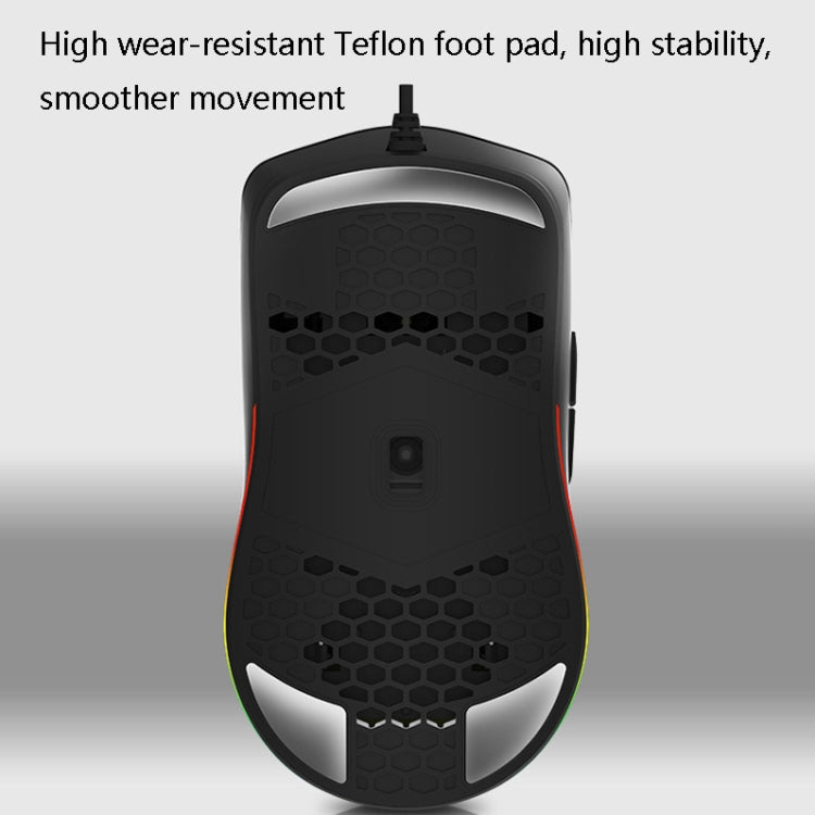 DELUX M700BU 7 Keys Wired Games Mouse Desktop Wired Mouse, Style: 3325 (Support 10000DPI) Eurekaonline