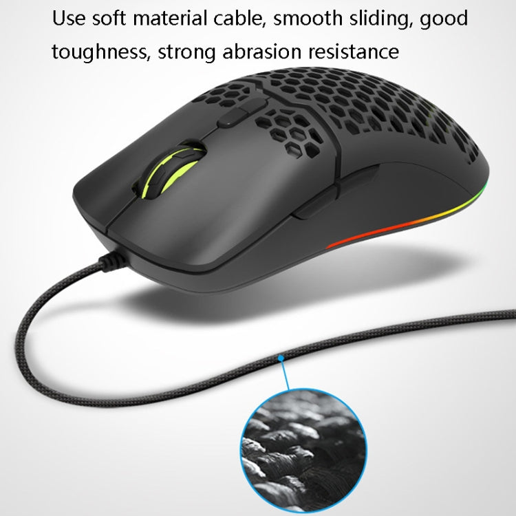 DELUX M700BU 7 Keys Wired Games Mouse Desktop Wired Mouse, Style: 3325 (Support 10000DPI) Eurekaonline