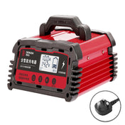 DEMUDA DC200 20A 12V / 24V Car Battery Charger Intelligent Pulse Repair Type Lead-acid Battery, Plug Type:UK Plug(Red) Eurekaonline