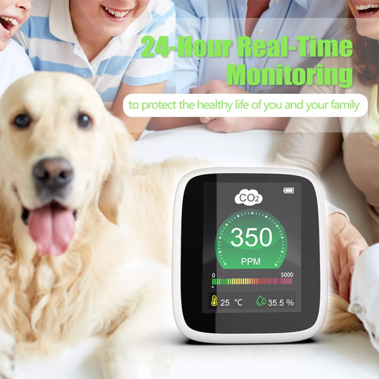 DM1308 CO2 Monitor Tester Indoor Air Quality 400-5000ppm Digital Carbon Dioxide Temperature Humidity NDIR Sensor Eurekaonline