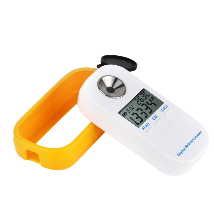 DR103 Digital Refractometer LCD Display Brxi Fruit Juice Sugar Meter Refractometer For Dextran Fructose Glucose Lactose Maltose Eurekaonline