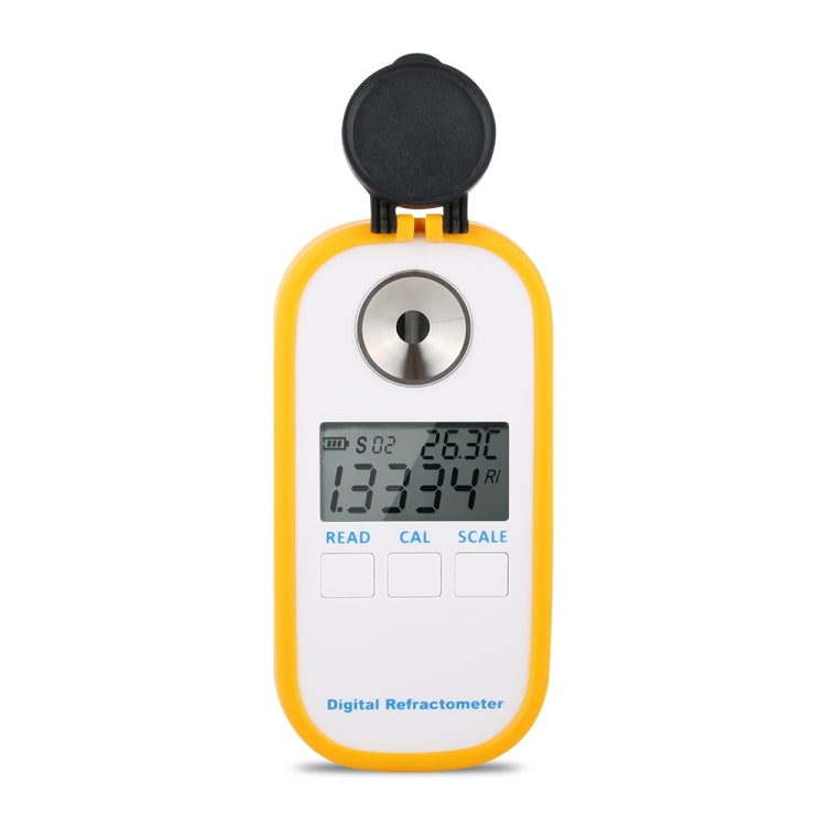 DR402 Digital Beer Refractometer Wort Hydrometer Brix 0-50% Concentration Meter Refractometer Electronic Wine Alcohol Tester Eurekaonline