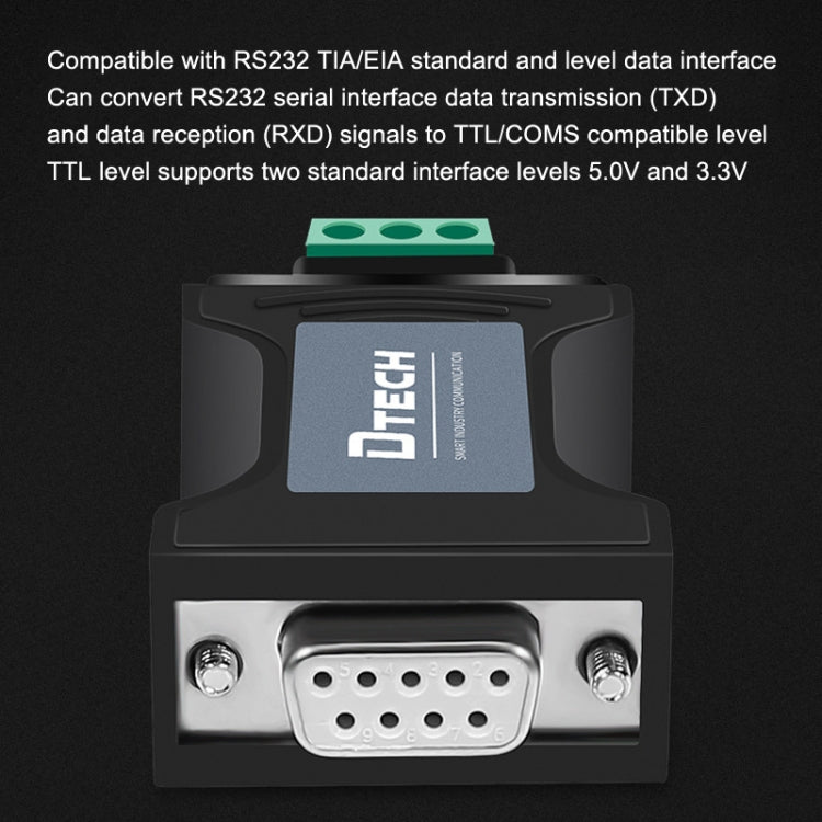 DTECH DT-9005 Without Power Supply RS232 To TTL Serial Port Module, Interface: 5V Module Eurekaonline