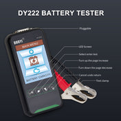 DUOYI DY222 Car 12V / 24V Battery Tester Eurekaonline