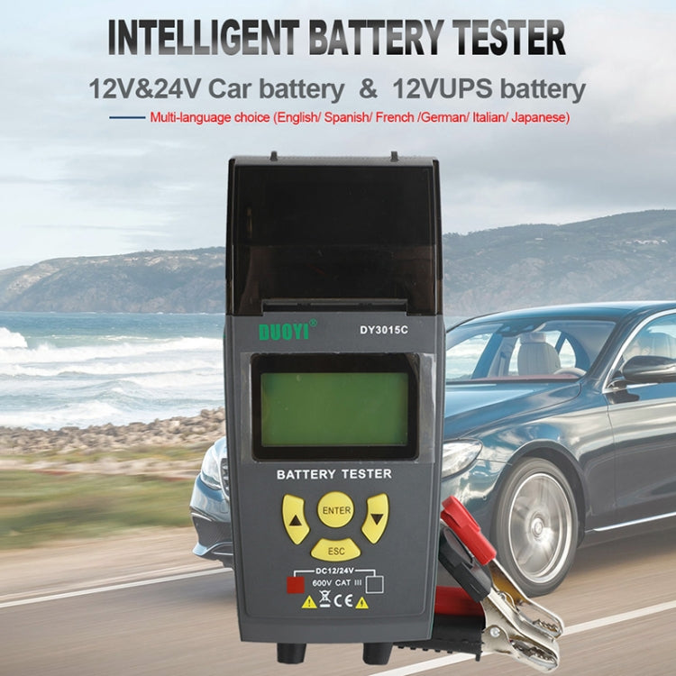 DUOYI DY3015C Car 24V Battery Tester Eurekaonline