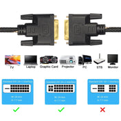 DVI 24 + 1 Pin Male to DVI 24 + 1 Pin Male Grid Adapter Cable(15m) Eurekaonline